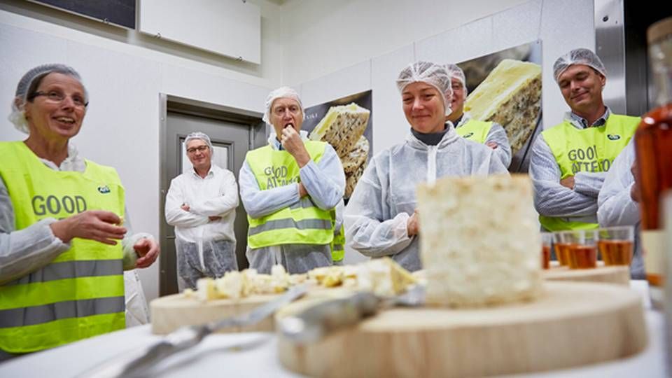 I området ligger udover de mindre iværksættere også større virksomhedsproduktioner - bl.a. Arlas produktion af Unika-oste på mejeriet i Troldhede. | Foto: ARLA
