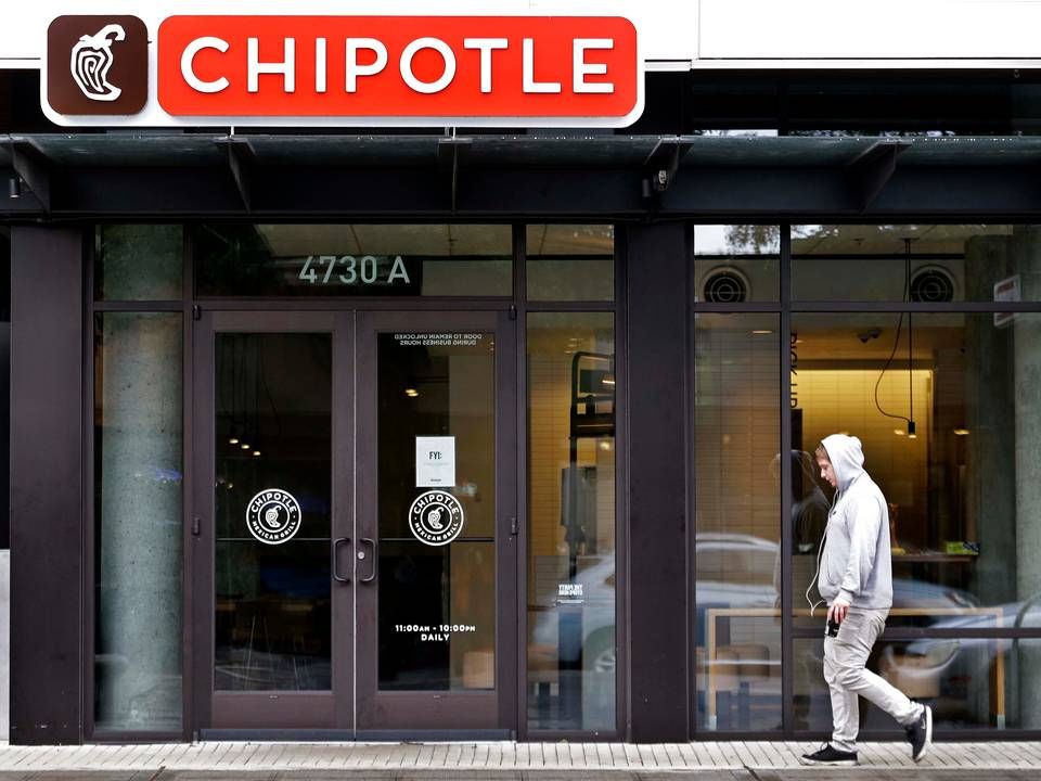 Chipotle undersøges igen for udbrud af E.colibakterier. | Foto: Elaine Thompson/AP/Polfoto