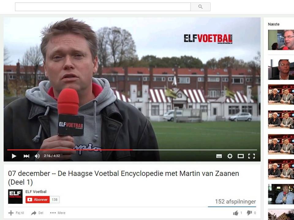 Martin van Zaanen | Foto: Screenshot fra Youtube