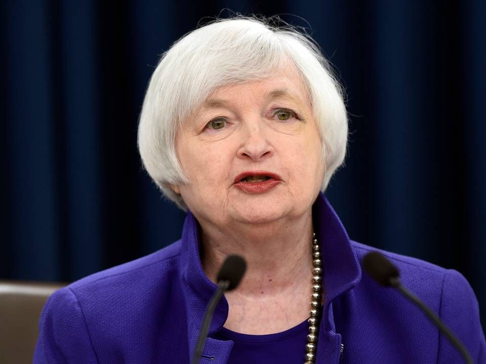 Den amerikanske centralbankchef Janet Yellen | Foto: Susan Walsh/AP/Polfoto