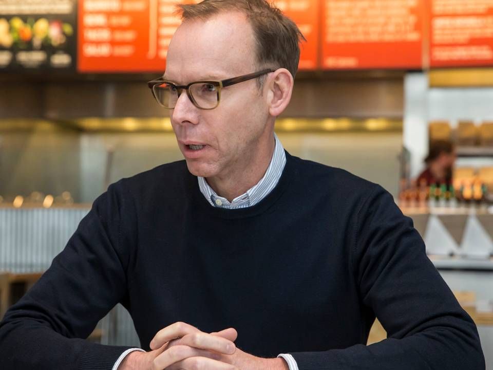 Steve Ells, stifteren af Chipotle, er nu alene på posten som adm. direktør. | Foto: Stephen Brashear/AP/Polfoto