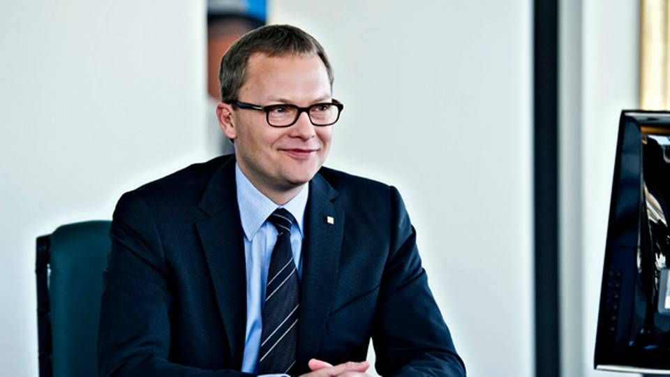 Adm. direktør i Sparekassen Kronjylland, Klaus Skjødt.