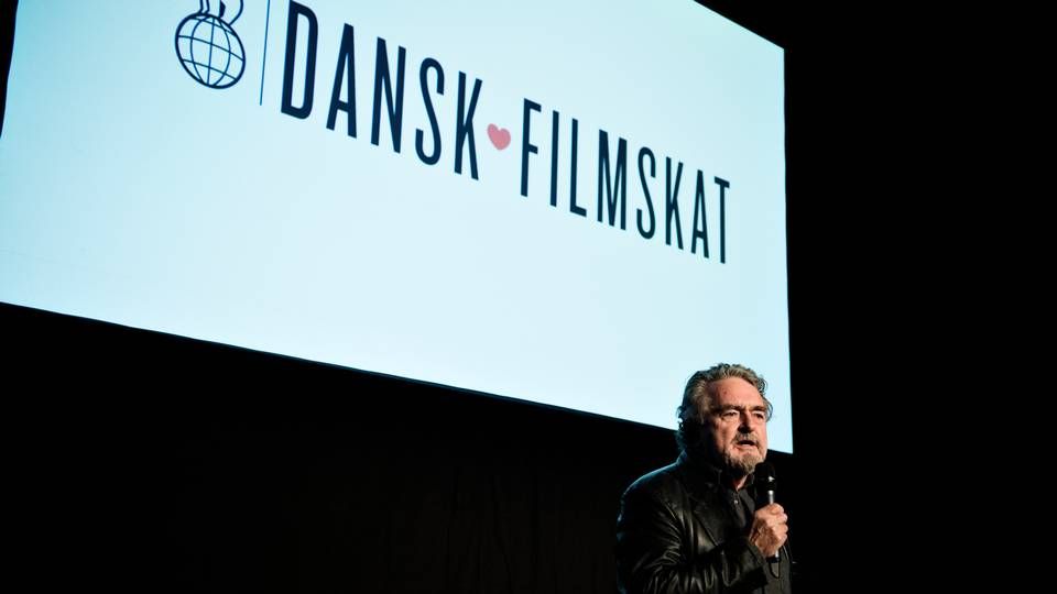 Skuespiller og instruktør Erik Clausen ved lanceringen af Dansk Filmskat | Foto: Philip Davali/Polfoto/Arkiv