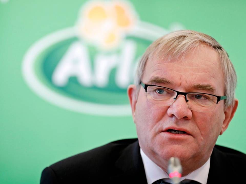 Åke Hantoft, formand for Arla Foods. | Foto: Jens Dresling/Polfoto