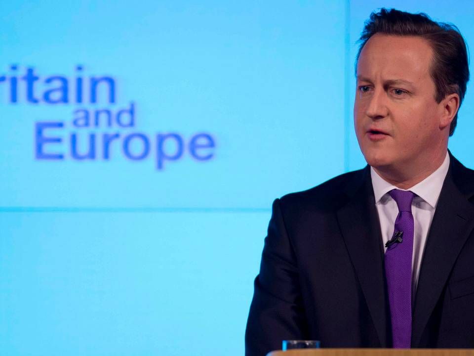 David Cameron, premiereminister i Storbritannien. | Foto: Matt Durham/AP/POLFOTO