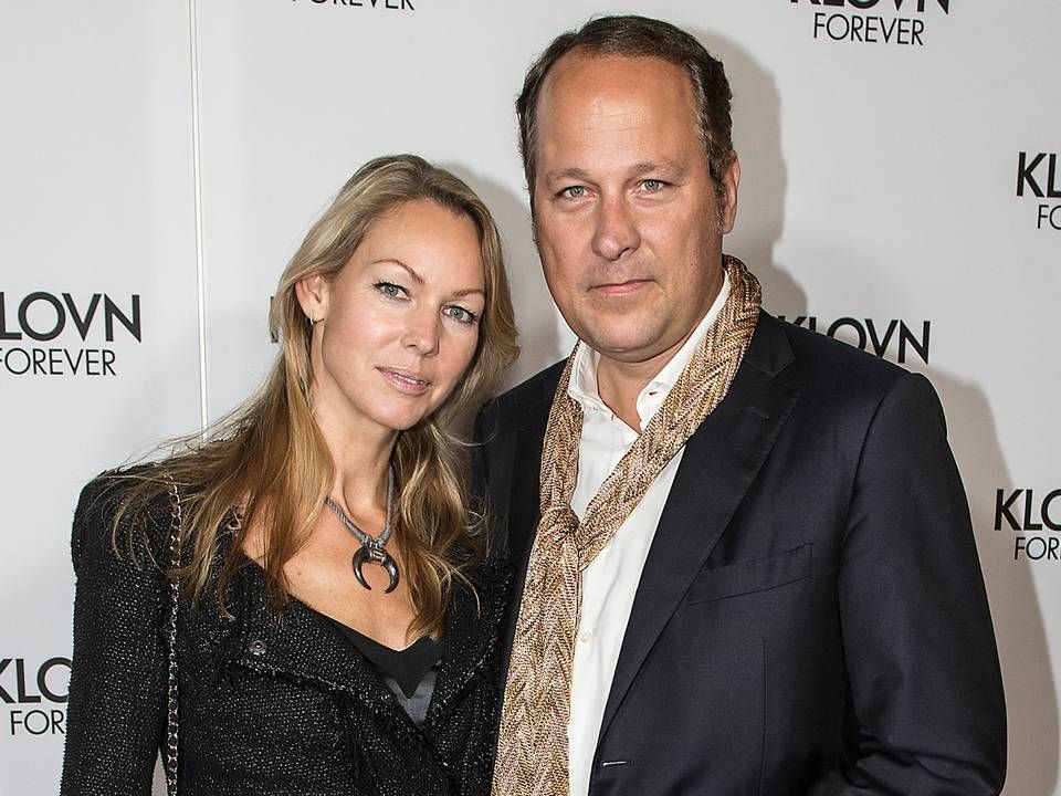 Mads Ulrich ses her med ægtefællen Terese Gargas Ulrich ved premieren på filmen Klovn Forever i september 2015. | Foto: Mogens Flindt/Polfoto