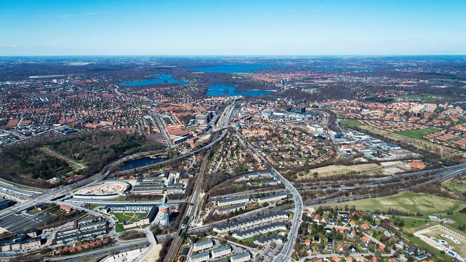 Lyngby er blandt de byer, hvor regeringen foreslår at etablere nye områder til større butikker, der ikke sælger dagligvarer. | Foto: PR