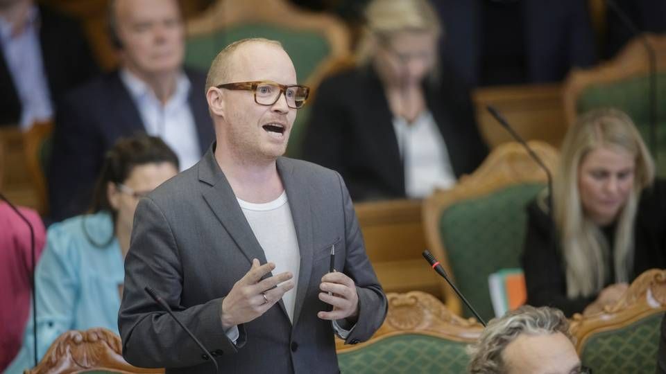 Rasmus Nordqvist er politisk ordfører og medie ordfører i Alternativet. | Foto: Mads Nissen/Polfoto/Arkiv