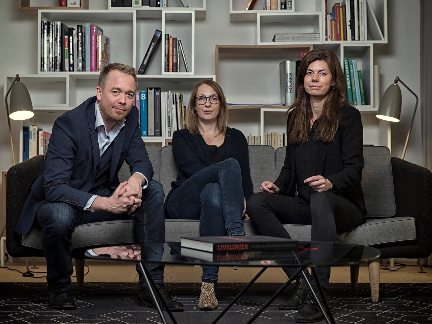 De tre nye partnere hos Årstiderne Arkitekter: Fra venstre Kaare Dahlmann, Lene Foder og Nina Bang. | Foto: PR