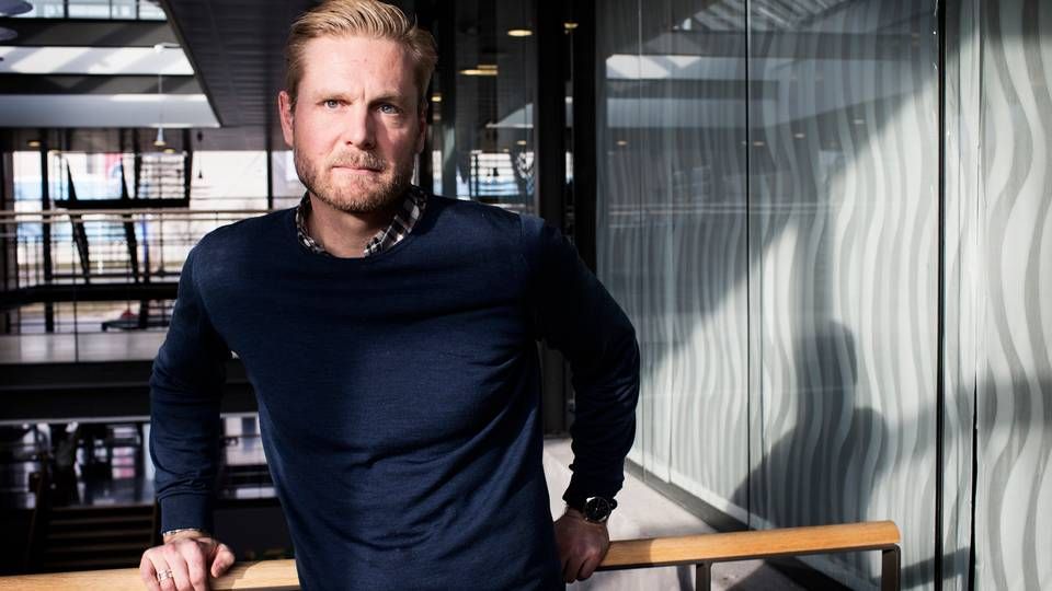 Direktør for forretningsudvikling i Spar Nord, Ole Madsen, er frustreret over Apple. | Foto: Rune Aarestrup Pedersen