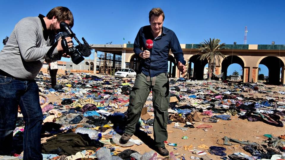 Rasmus Tantholdt bliver TV 2's korrespondent i Damaskus. | Foto: Jacob Ehrbahn/Polfoto/Arkiv