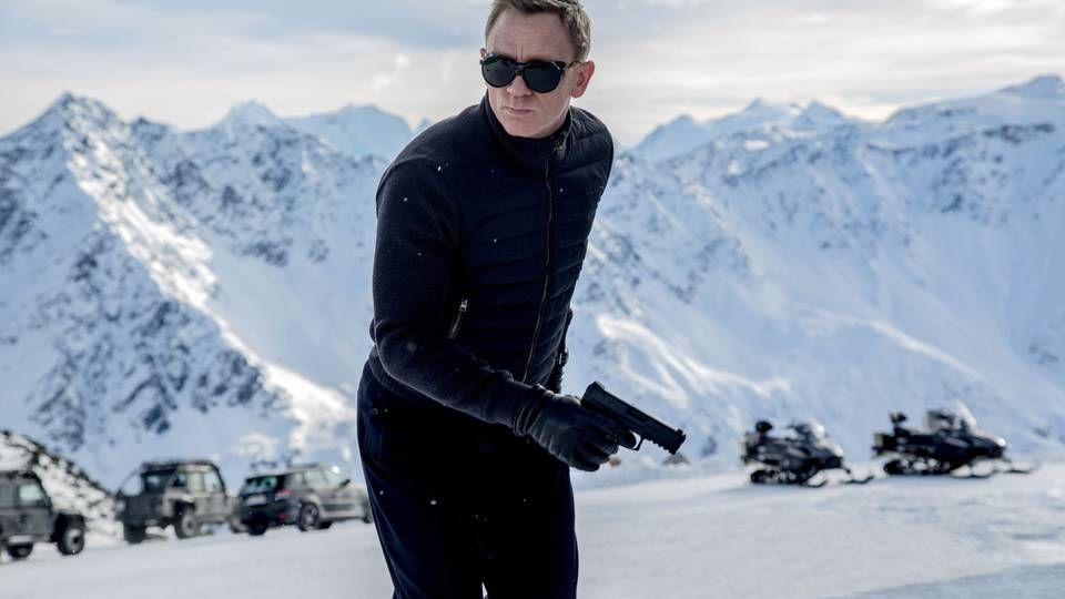 James Bond, spillet af Daniel Craig, var med til at sikre fremgang til landets biografer. | Foto: Jonathan Olley/AP/Polfoto/Arkiv