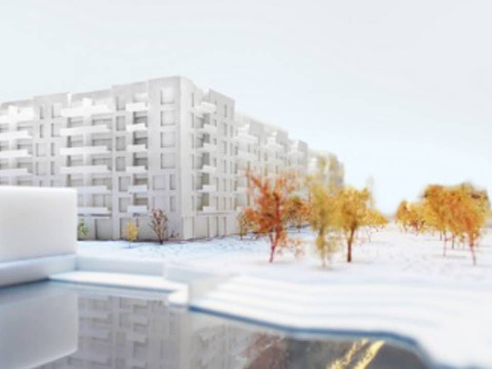 Sådan vil C.W. Obel og Lundbeckfondens nye ejendomme i Københavns Sydhavn se ud | Foto: PR-illustration
