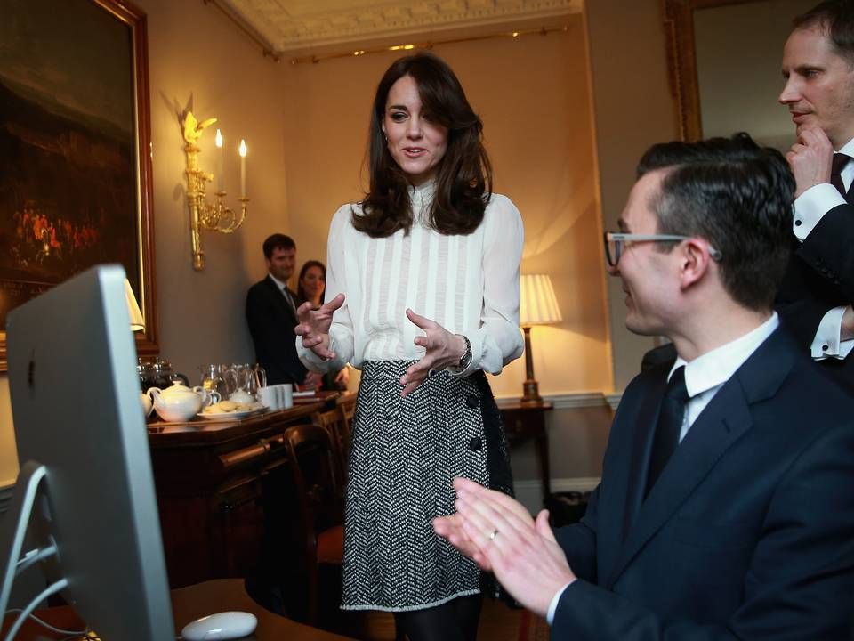 Det var med til at styrke Huffington Post UK's britiske identitet, da det lykkedes at overtale hertuginde Kate Middleton til at være gæsteredaktør i februar. | Foto: Chris Jackson/AP/Polfoto/Arkiv