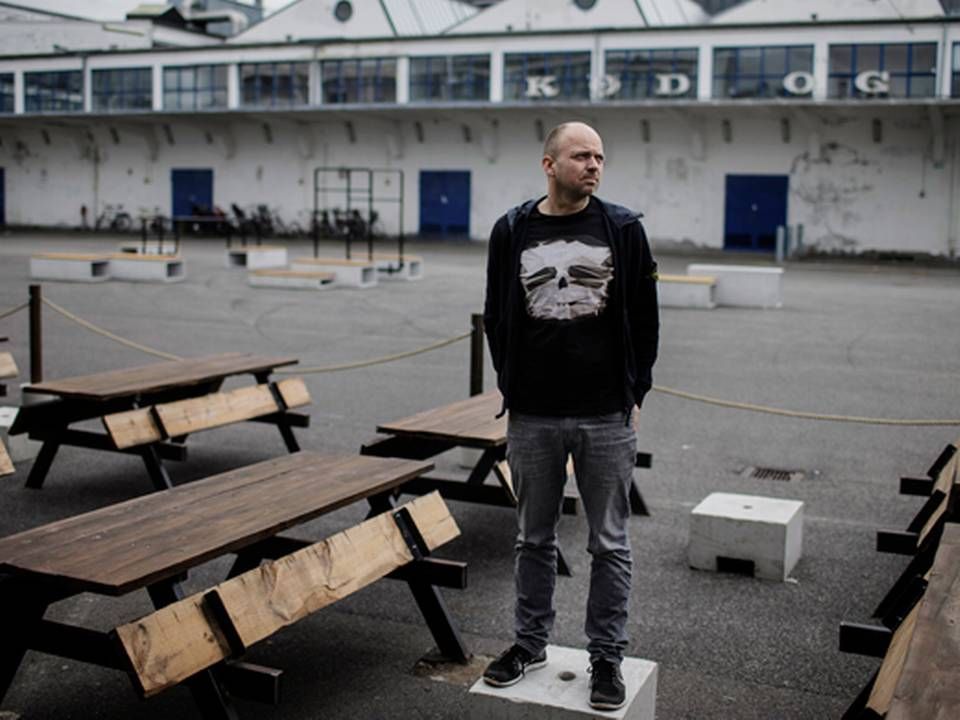 Kok og restauratør Rasmus Oubæk vil åbne en ny burgerbar. | Foto: Miriam Dalsgaard/Polfoto/Arkiv