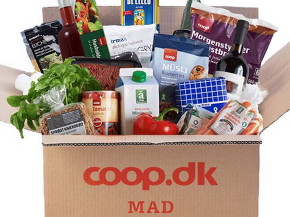 Coop lancerede torsdag onlinesatsningen Coop.dk Mad. Koncernen er klar til at tage tocifrede millionunderskud i de første par år. | Foto: Coop