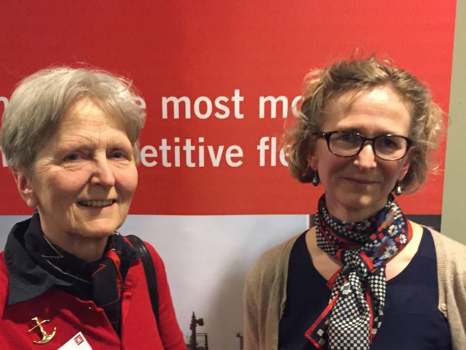 Alison Riegels and daughter Johanne Riegels Østergaard at Norden's general assembly this week. | Photo: Tomas Kristiansen