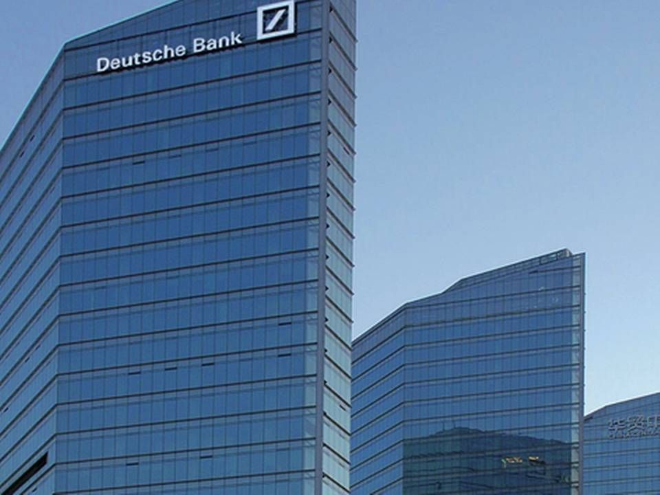 Deutsche Bank er blandt de storbanker, der er blevet markant mindre værd i år.