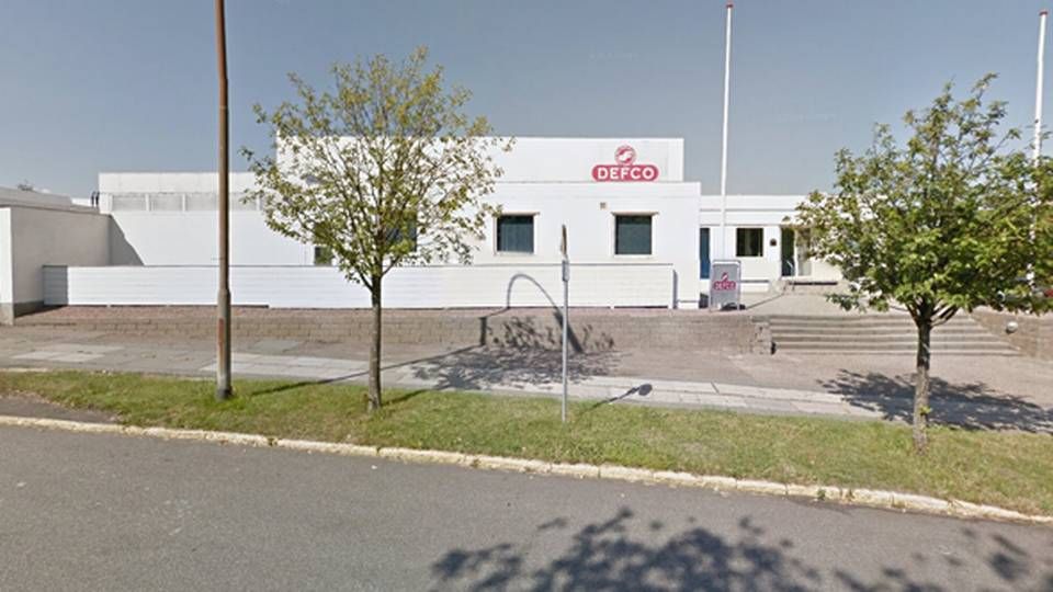 Defco har planer om at fraflytte sine bygninger på Katrinebjerg i Aarhus. | Foto: Google Street View