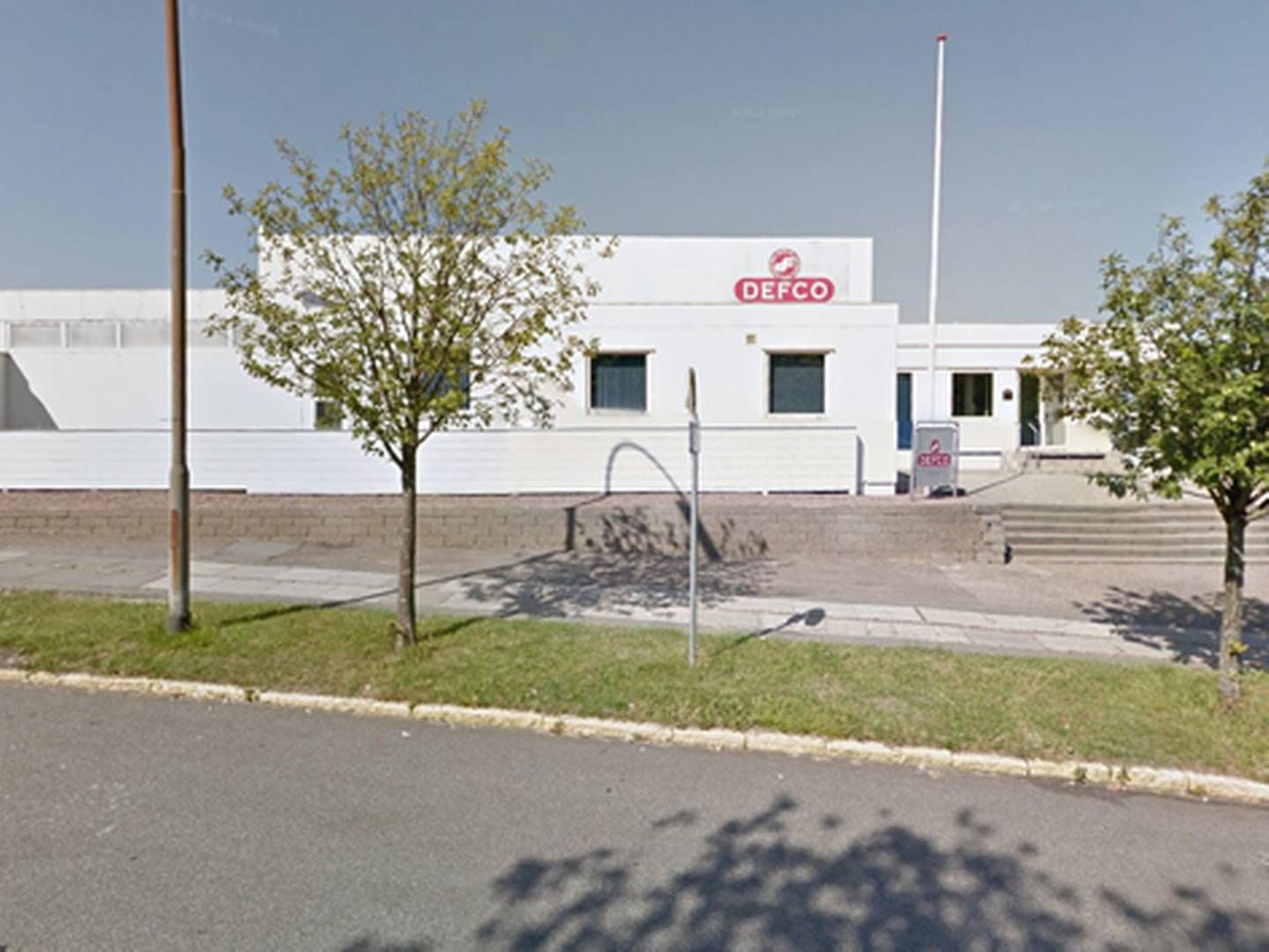 Defco har planer om at fraflytte sine bygninger på Katrinebjerg i Aarhus. | Foto: Google Street View