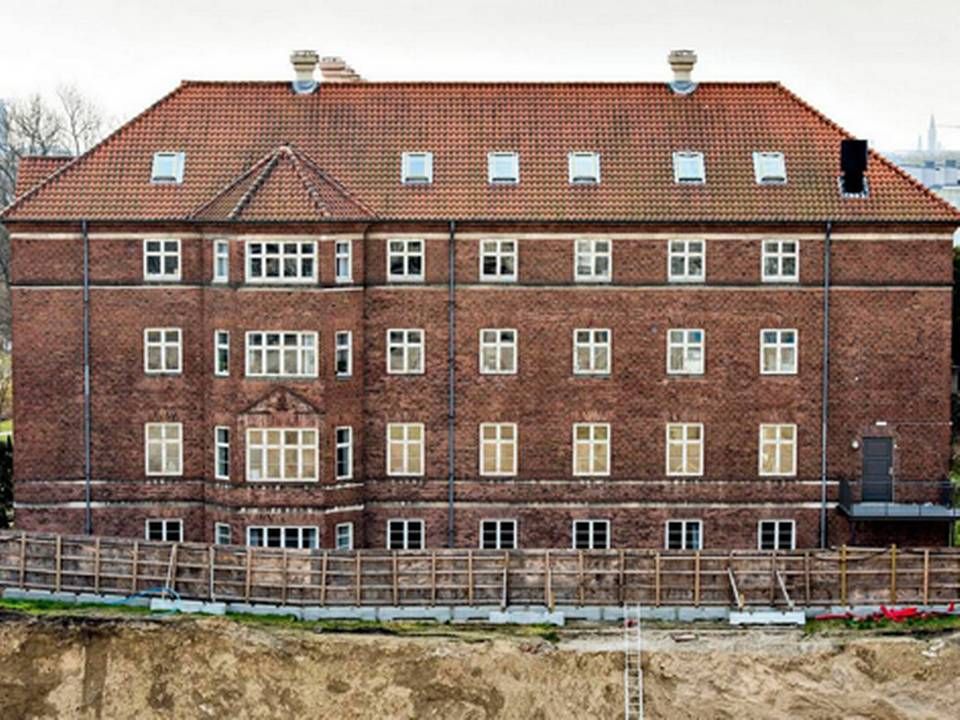 Der bruges milliarder på nye bygninger på Bispebjerg Hospital i disse år. Her ses udgravningen til en ny laboratorie- og logistikbygning. Der er endnu ikke gravet ud til det nye akuthus, hvor projektkonkurrencen har kostet hospitalet to klagesager for urent trav. | Foto: Lars Krabbe/Polfoto