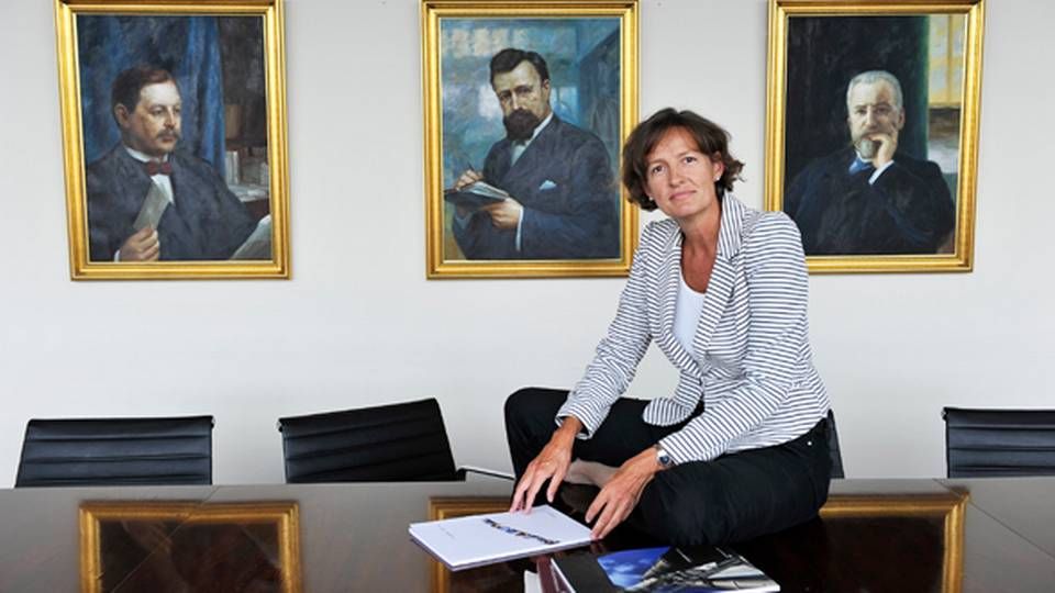 Agnete Raaschou-Nielsen fra Arkil er den eneste kvindelige bestyrelsesformand blandt landets 15 største entreprenørvirksomheder. | Foto: Mik Eskestad/Polfoto