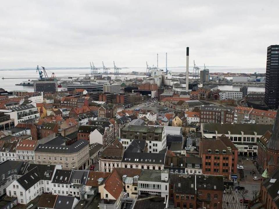 Aarhus får en boligpolitik, der skal sikre blandede boligtyper, som kan understøtte de enkelte lokalsamfund rundt om i byen. | Foto: Ritzau Scanpix/Kenneth Lysbjerg Koustrup