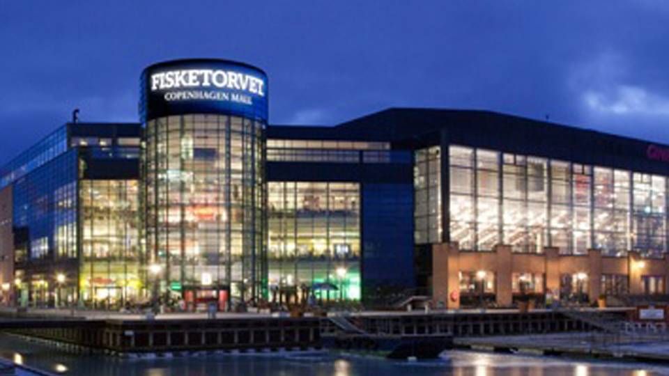 Shoppigcentret Fisketorvet i Sydhavn, hvor AKB skal bygge 108 studieboliger. | Foto: PR