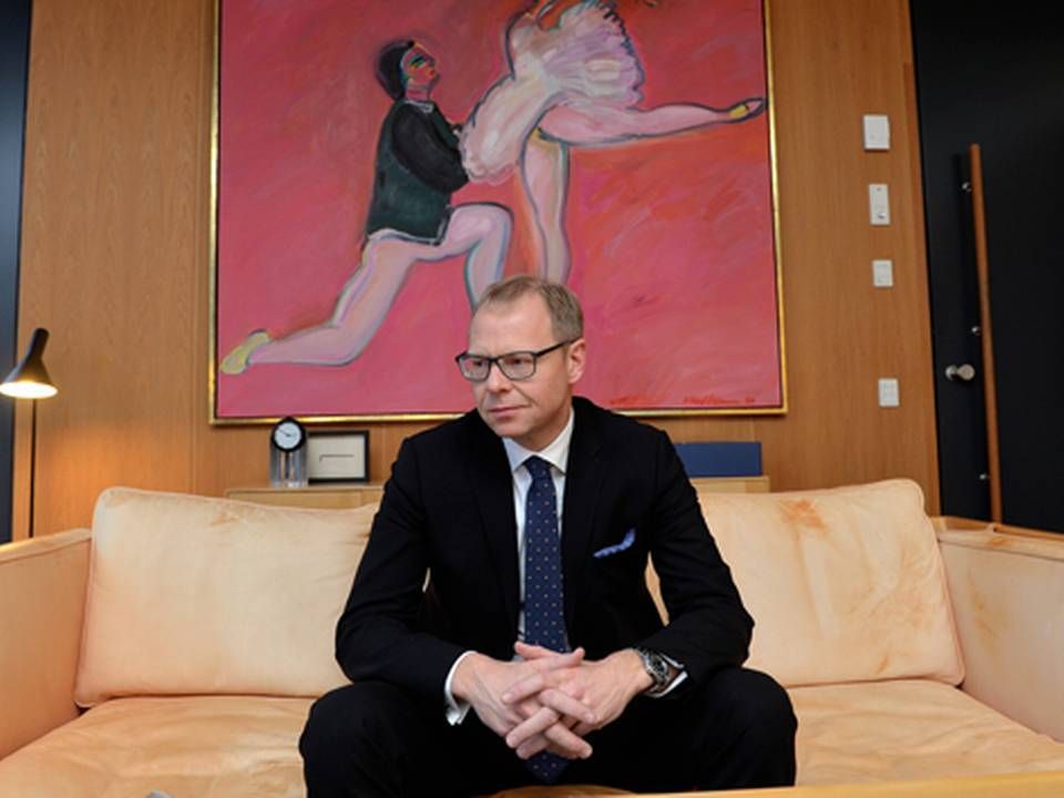 Michael Rasmussen, koncernchef i Nykredit. | Foto: /ritzau/Mik Eskestad