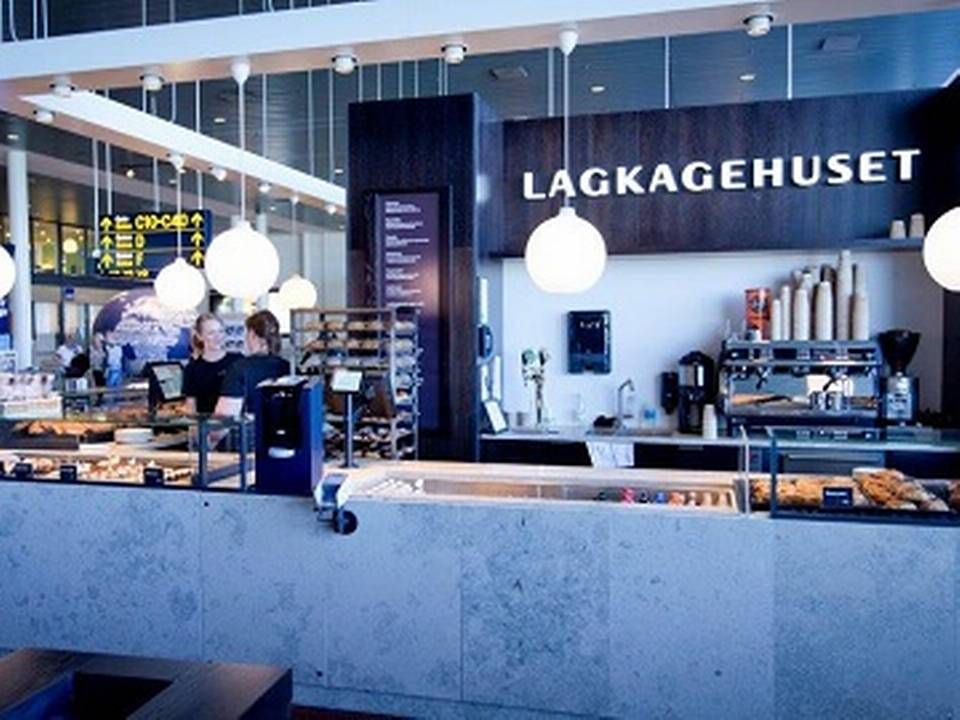Lagkagehuset i lufthavnen i København. | Foto: PR