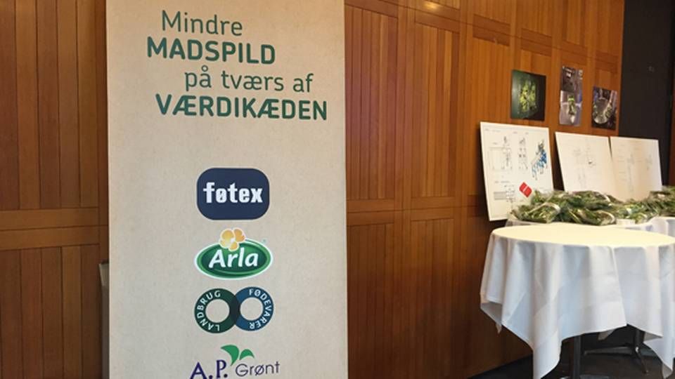 Dansk Supermarkeds detailkæde Føtex, Arla, AP Grønt og Landbrug & Fødevarer står bag konferencen, som har fået tilskud af Grøn Omstillingsfond. | Foto: FødevareWatch