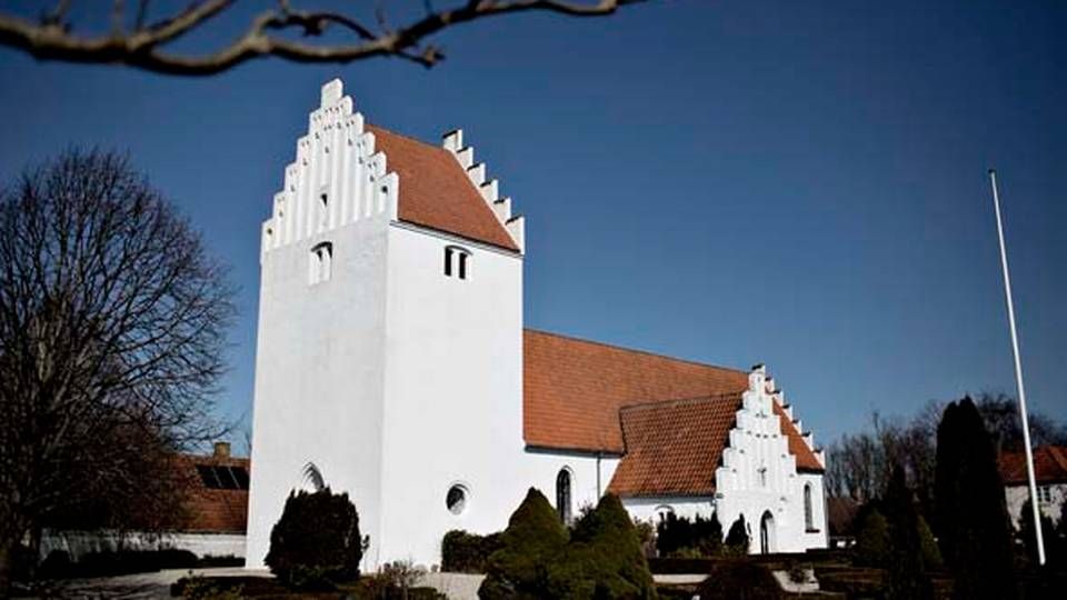 Mørkøv Kirke er en del af den danske folkekirke. | Foto: /ritzau/Joachim Adrian