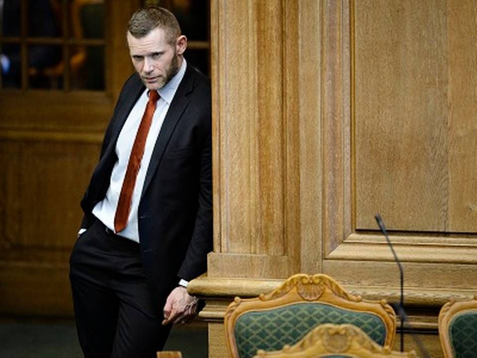 Joachim B. Olsen, erhvervsordfører hos Liberal Alliance, står uden for aftalen om den nye planlov. | Foto: Philip Davali/POLFOTO