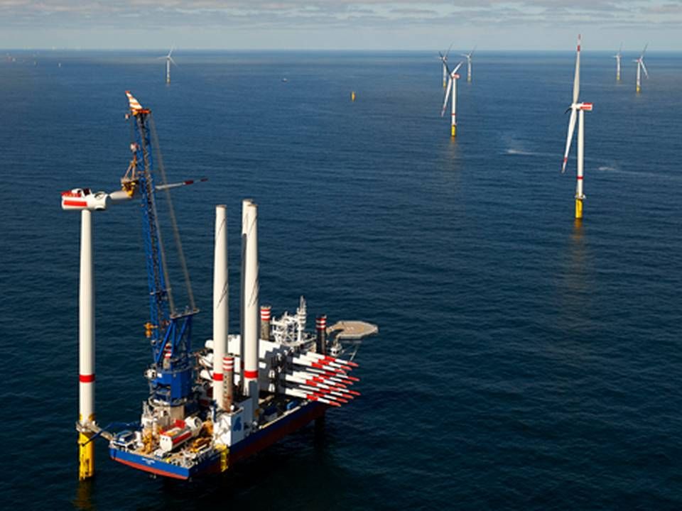 A2Sea har installeret møllerne til den tyske havmøllepark Gode Wind. Selskabet får dog svært ved at skaffe sine fartøjer arbejde i USA.