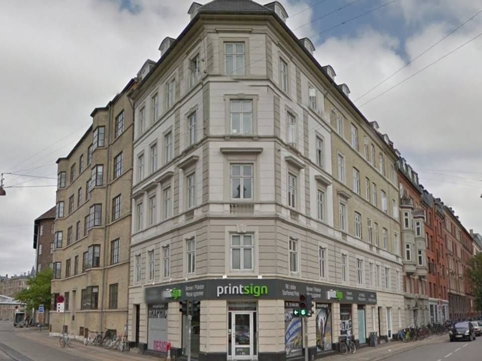 Denne ejendom på Åboulevarden 80 på Frederiksberg blev tidligere i år købt af Erik Olesens Ejendomsselskab. | Foto: Google Street View