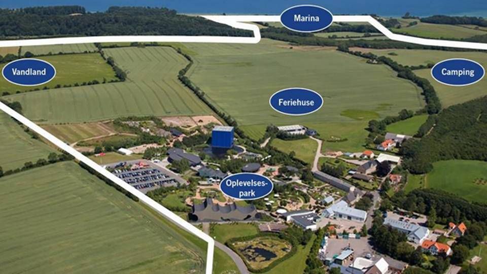 Projektet Nordals Ferieresort skal ligge i forbindelse med den nuværende oplevelsespark Universe, som Danfoss i sin tid stod bag. | Foto: Sønderborg Kommune