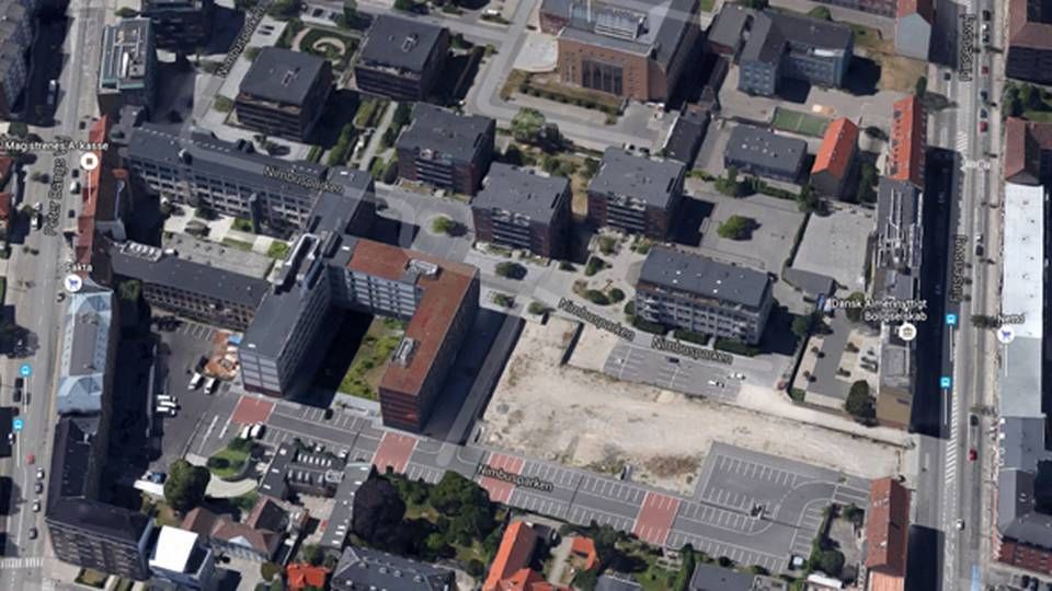 Nimbusparken på Frederiksberg. | Foto: Google Street View