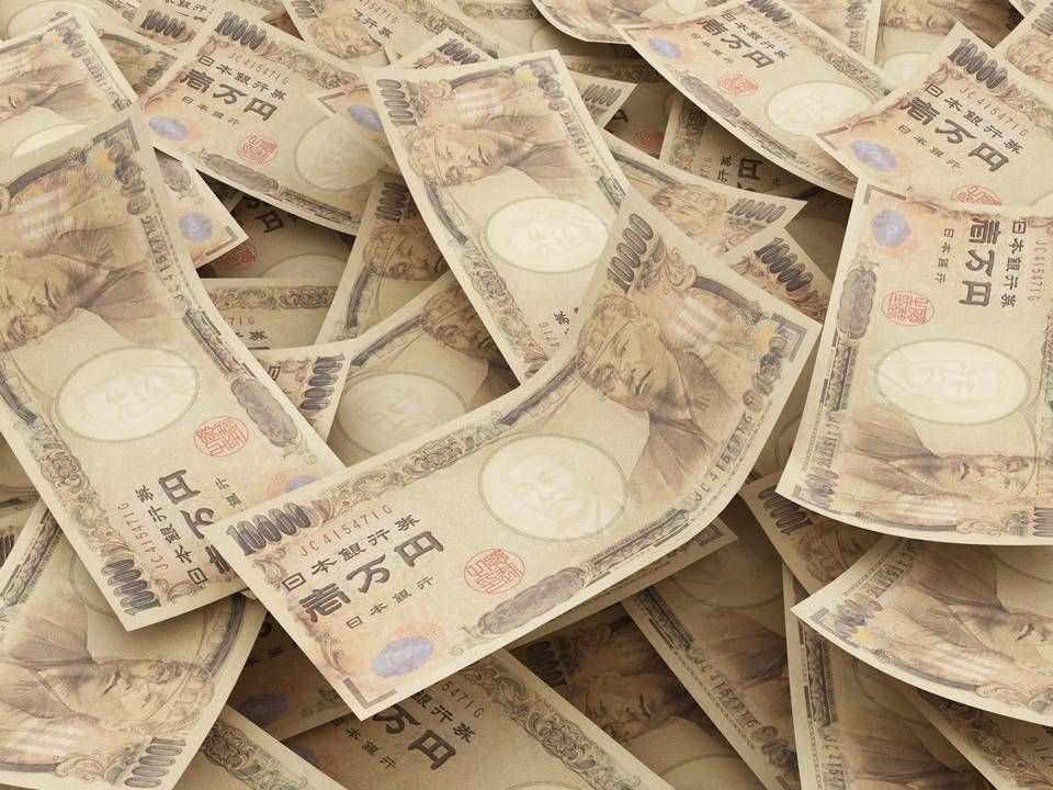 Takeda får brug for mange tusinde milliarder japanske yen som disse for at kunne købe Shire. | Foto: Colourbox