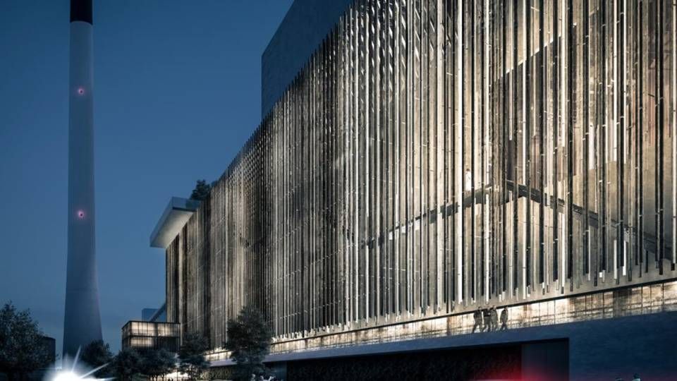 Billedet viser Amagerværkets facade.
