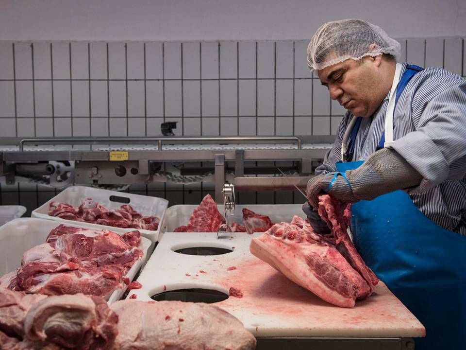 Kinas straftold på svinekød fra USA kan åbne nye eksportmuligheder for europæiske slagterier som Danish Crown. | Foto: JOACHIM LADEFOGED