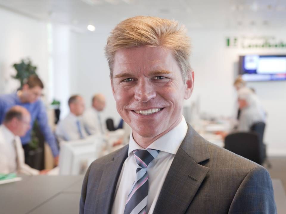 John Fisker, administrerende direktør i Ringkjøbing Landbobank. | Foto: PR