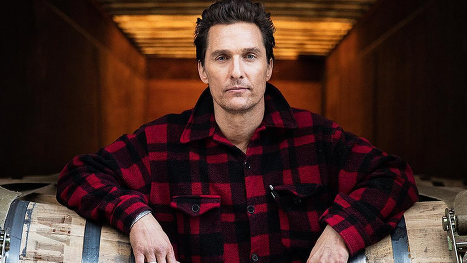 Skuespilleren Matthew McConaugheyi reklame for Wild Turkey Bourbon. Billede af: Instagram. | Foto: Instagram