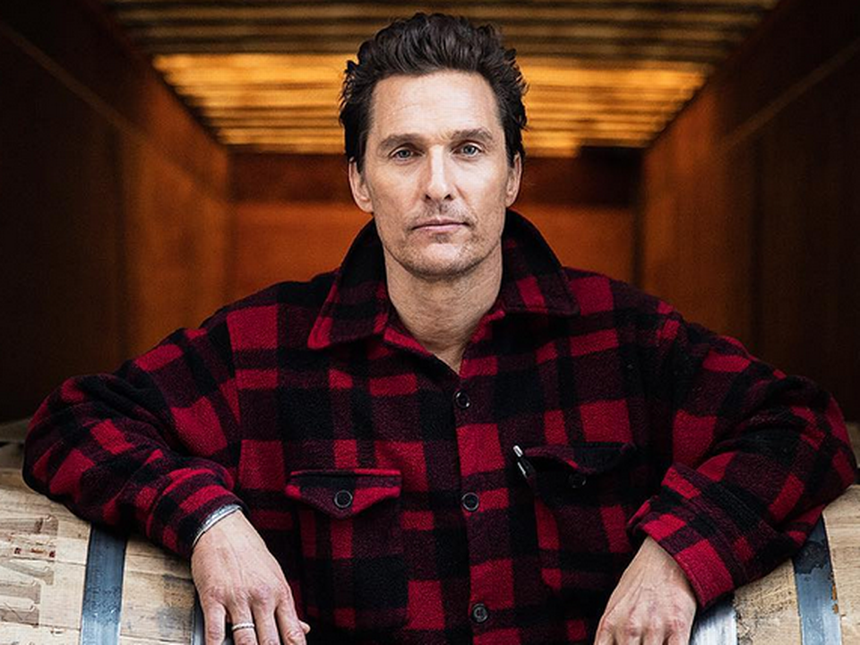 Skuespilleren Matthew McConaugheyi reklame for Wild Turkey Bourbon. Billede af: Instagram. | Foto: Instagram