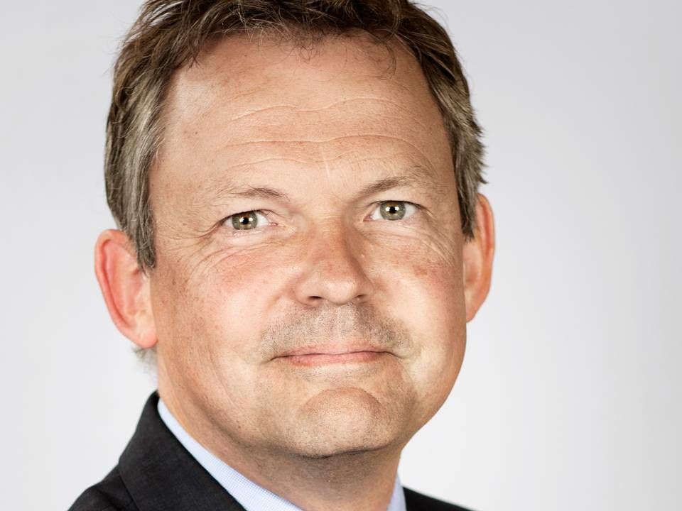 Ulrik Nødgaard, der er administrerende direktør for Finans Danmark