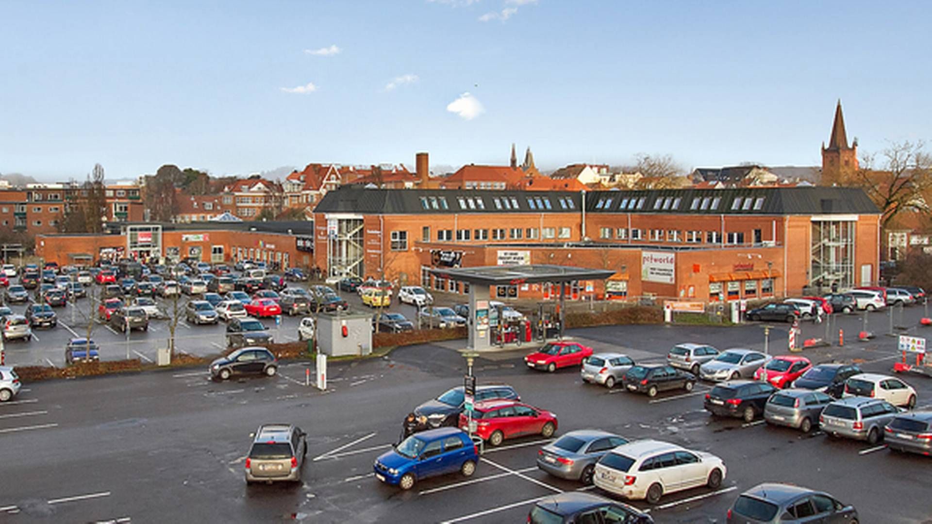 Enghavecentret i Vejle, som netop er blevet solgt til det jyske ejendomsselskab Bo-To Ejendomme til knap 100 mio. kr. | Foto: PR / Colliers