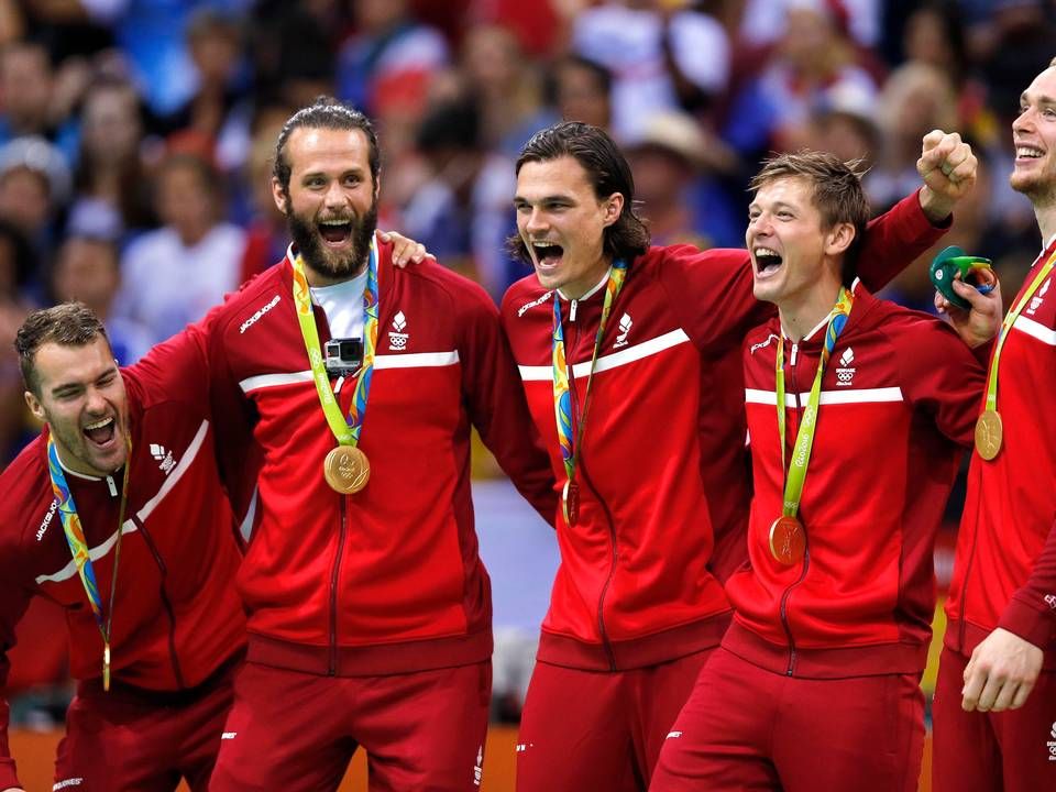Herrelandsholdet i håndbold var blandt de danske medaljetagere ved OL i Rio. | Foto: Jens Dresling/Polfoto