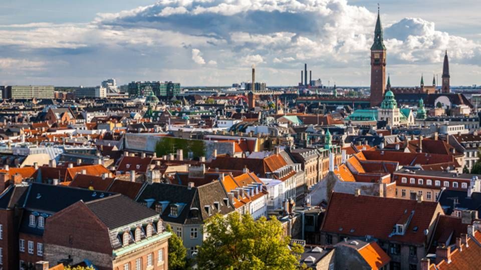 København set fra Rundetårn. | Foto: Ritzau Scanpix.