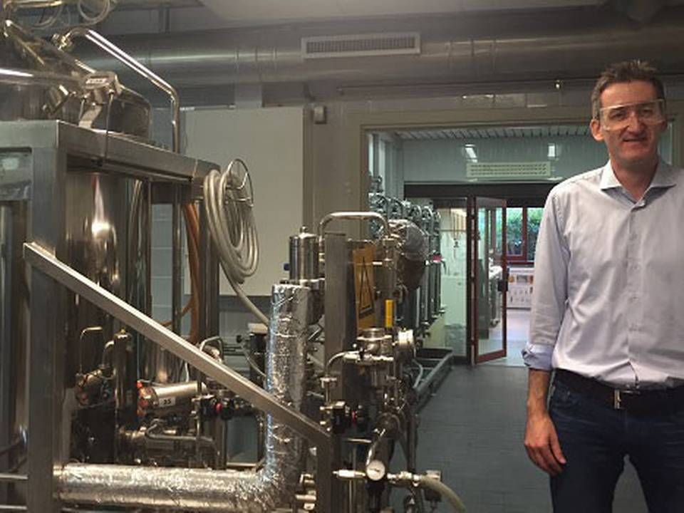 Jochen Fürster, chef for forskningsenheden for gær og fermentering ved Carlsberg Laboratorium. | Foto: Sacha Sennov