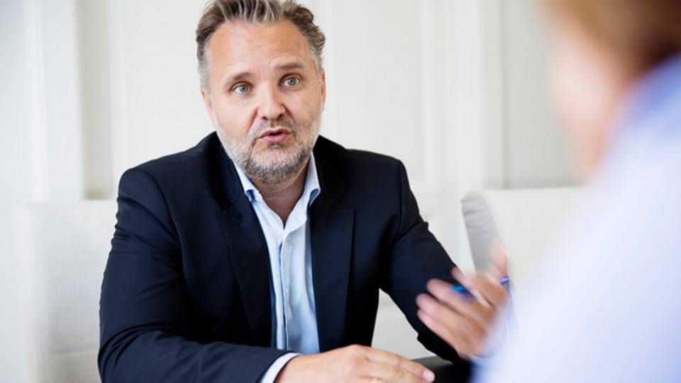 Torben Jensen, stifter af og adm. direktør for Hellerup Finans. | Foto: Erik Refner/Jyllands-Posten