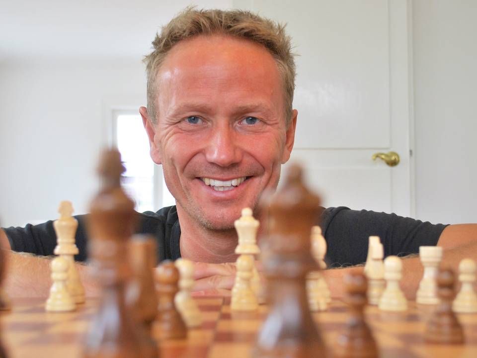 Thomas Erichsen lærte at spille skak som 4-5-årig af sin farfar. | Foto: Steffen Moses
